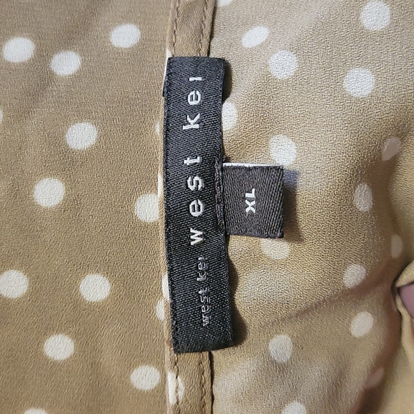 West Kei Blouse Size Extra Large - Picture 2 of 2
